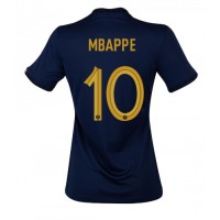 Ženski Nogometni dresi Francija Kylian Mbappe #10 Domači SP 2022 Kratek Rokav